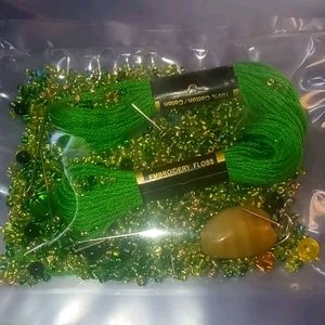 Saint Patrick day beads starter kit earrings